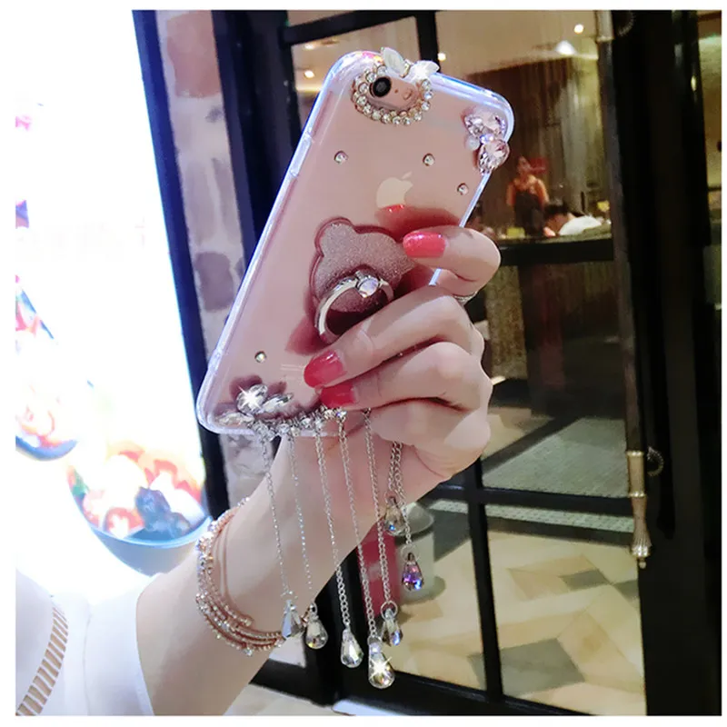 Для huawei P8 P9 P10 плюс P20 Lite рro класса люкс для женщин со стразами Индивидуальный