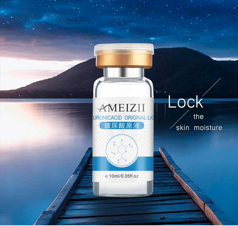 AMEIZII, экстракт улитки, гиалуроновая кислота, сыворотка, увлажняющая, отбеливающая, подтягивающая эссенция, Антивозрастная, уход за кожей лица, ремонт, 1 шт