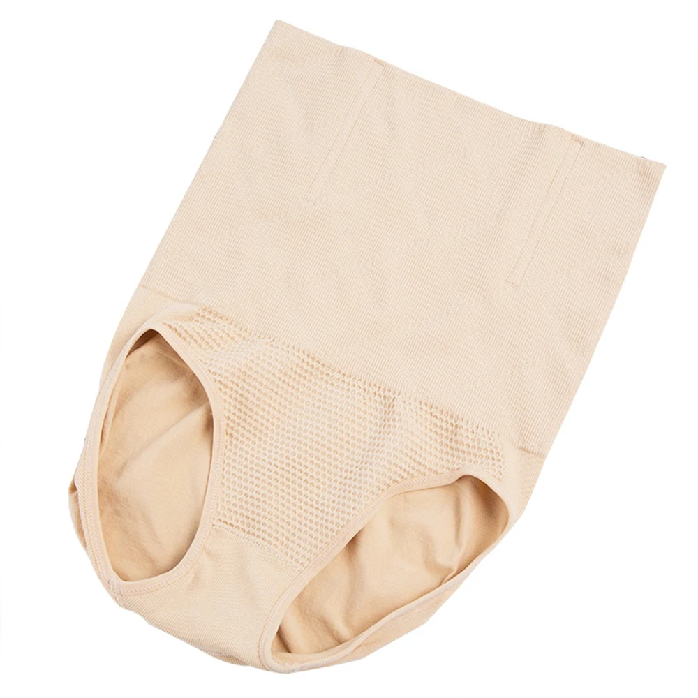 Высокая талия трусы с эластичным поясом Для женщин пикантные дышащие бесшовное