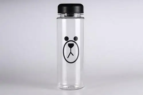 bear 500 мл/350 мл летняя спортивная велосипедная Кемпинг легко пространство здоровья лимонный сок молоко бутылка для воды - Цвет: bear