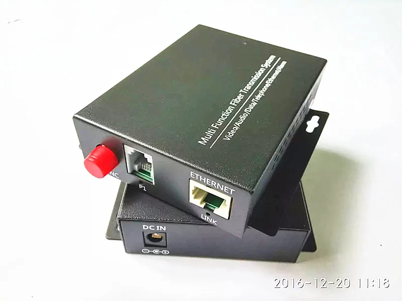 1 пара канал PCM голосовой телефонный оптоволоконный мультиплексер и 100 м Ethernet FC