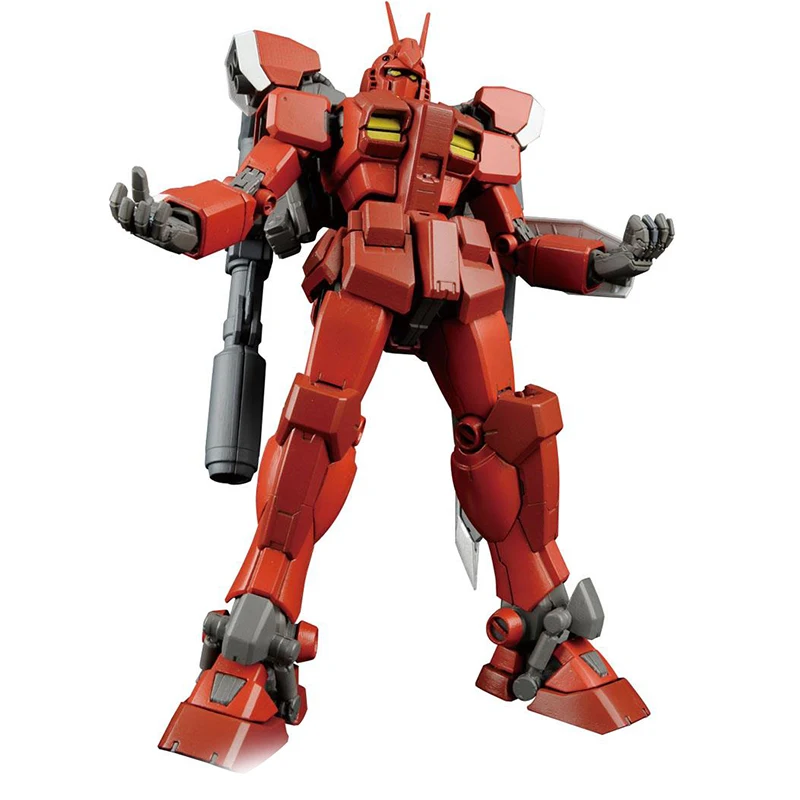 Bandai GUNDAM 1/100 MG GUNDAM удивительные красные воин мобильный костюм сборки модель Наборы фигурки Детские игрушки
