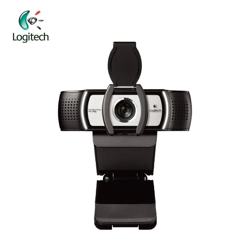 Веб-камера Logitech C930C с сертификацией Garle Zeiss Lens Certification, разрешением 1920*1080 HD и поддержкой цифрового зума 4Time для официальной проверки на ПК.