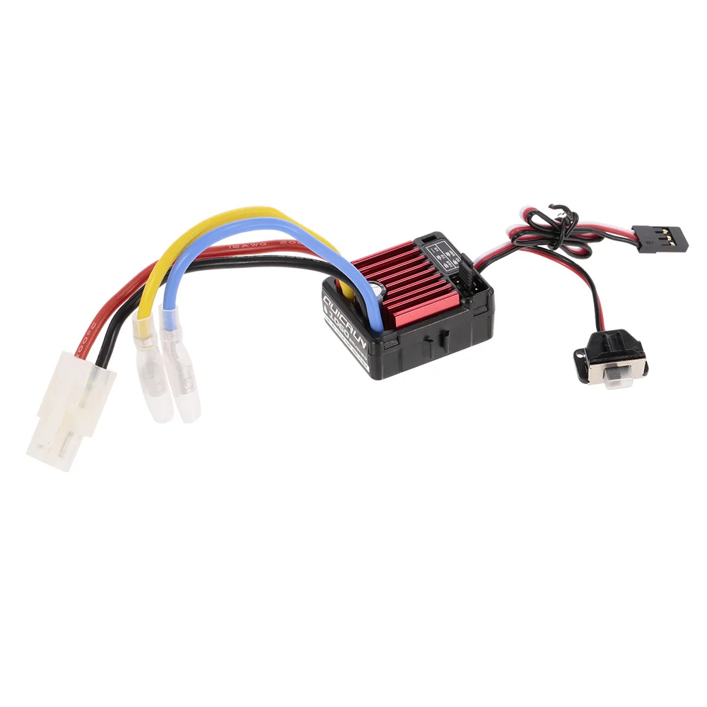 Запчасти для радиоуправляемого автомобиля WP 1060 brushed 60A ESC 2-3S 6V/3A BEC и 540 55T Motor Brushed 1/10