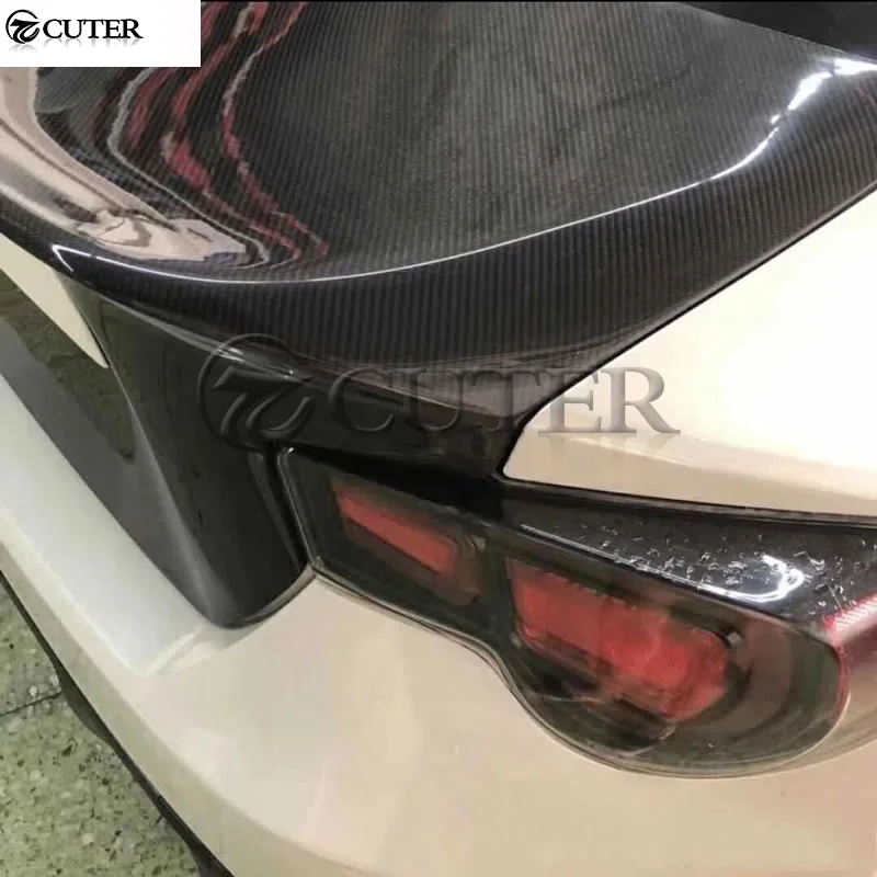 GT 86 BRZ карбоновая крышка багажника для Toyota GT 86 Subaru BRZ автомобильный Стайлинг 13-16