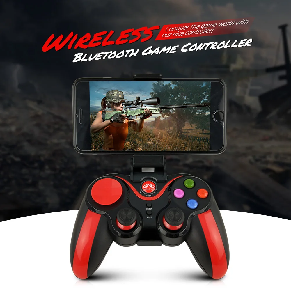 Gen Game s5/S5 улучшенная версия беспроводной Bluetooth 3,0 геймпад джойстик игровой контроллер подключается к ПК через приемник геймпад