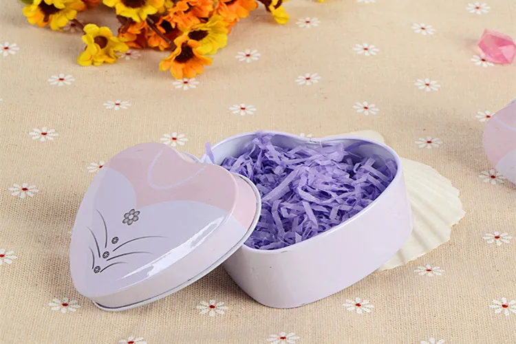 2 шт./1 Набор жестяные банки в форме сердца для невесты или жениха 300 шт.|gift boxes wedding