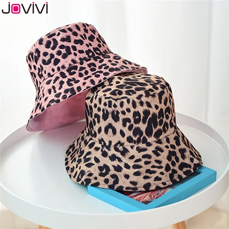 Jovivi 1 шт. Leopard Patterm Ведро Шляпа Boonie Рыбалка Кепка для улицы Мужские Женские Защита
