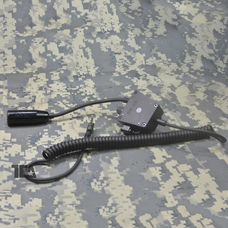 TCA TK Connector DAVIES E Military PTT для Kenwood Baofeng UV 5R TYT 'd xun Walkie Talkie Two Radio|walkie talkie|talkie walkietalkie talkie |