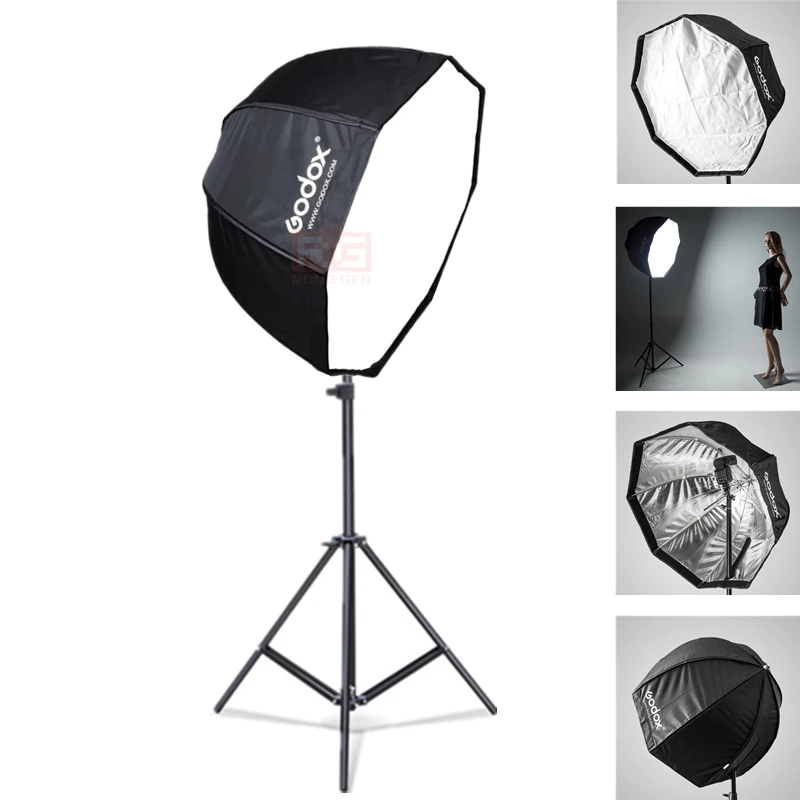 Набор для фотосъемки Godox TT600 2 4g Беспроводная вспышка HSS + Зонт софтбокс 80 см стойка
