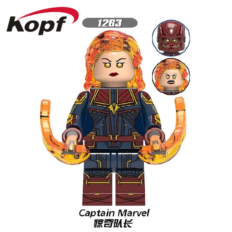 1263 Wihtout Box Строительные блоки Мстители 4 Endgame кирпичи Hawkeye Тор машина войны Туманность фигурки Железного человека игрушки для детей Коллекция XH 1268 - Цвет: 1263 Wihtout Box