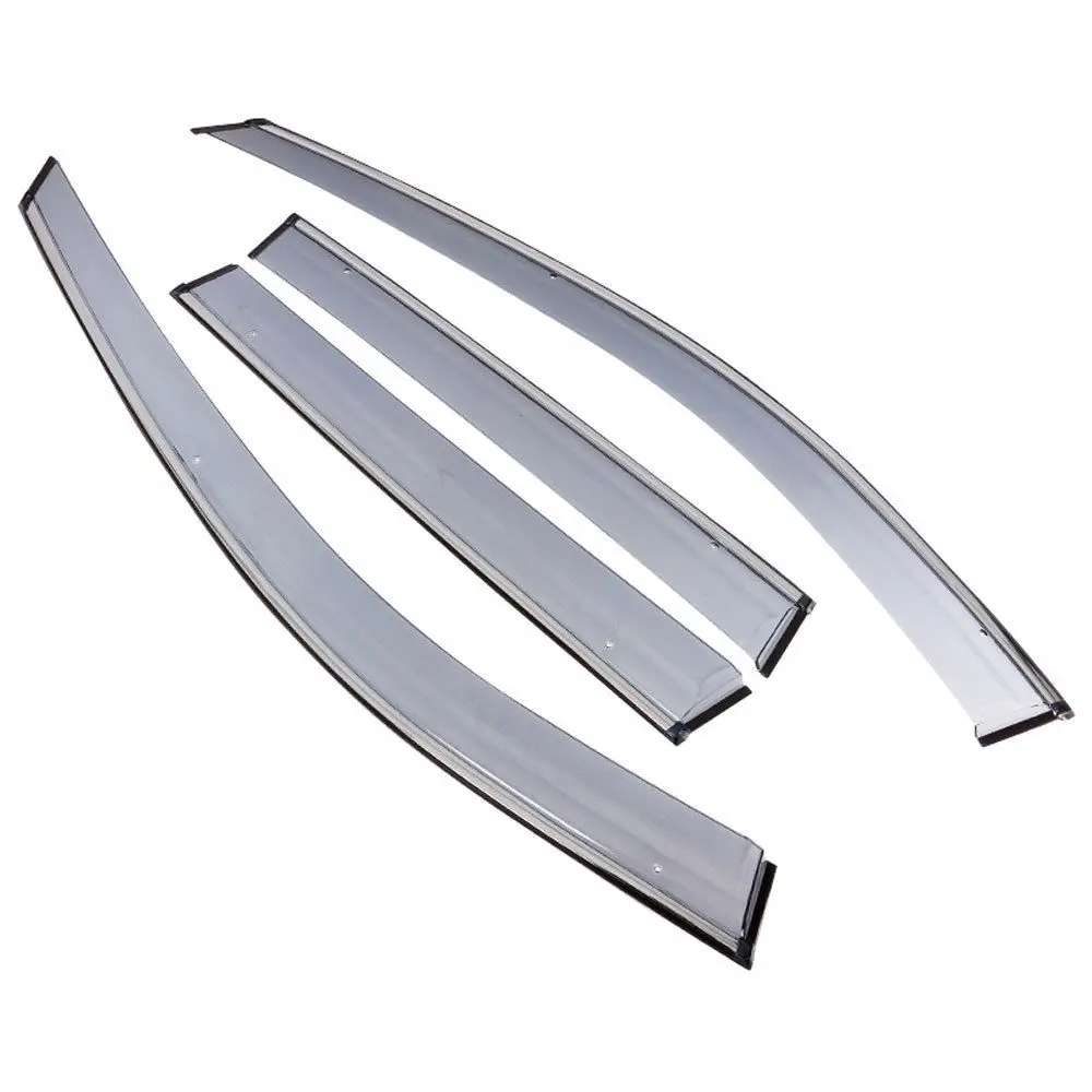 4 шт./компл. автомобильный ABS защита от дождя окна солнца козырек ветровая полоса