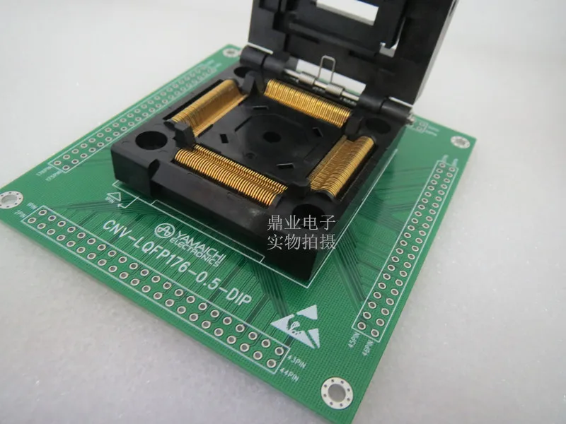 Оригинальный YAMAICHI IC тестовое сиденье IC51 1764 1505 5 сжигание программиста LQFP176/DIP176
