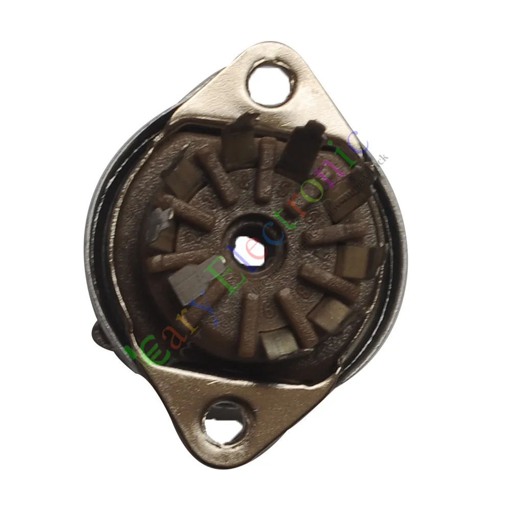 Оптовая и розничная продажа 4 шт. 9pin бакелитовая фотообложка для 12AX7 6P1 6N3 аудио