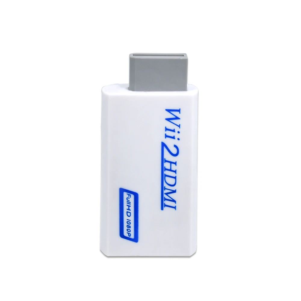 TISHRIC WII2HDMI 3 5 мм стерео аудио разъем конвертер Папа мама адаптер 720P для HDTV|Кабели