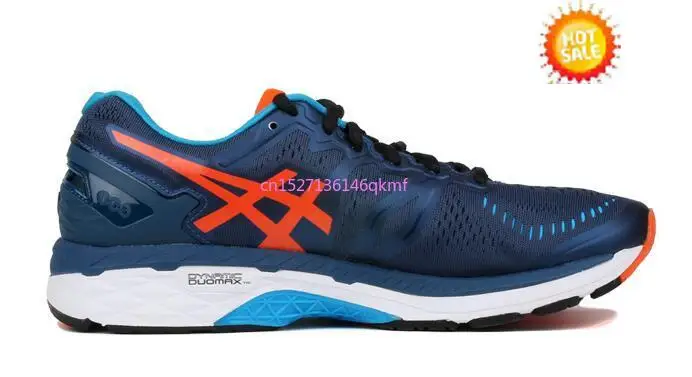 ASICS GEL-KAYANO 23 Asics новая горячая Распродажа Мужская устойчивая обувь для бега ASICS спортивная обувь кроссовки мужская обувь для спортзала