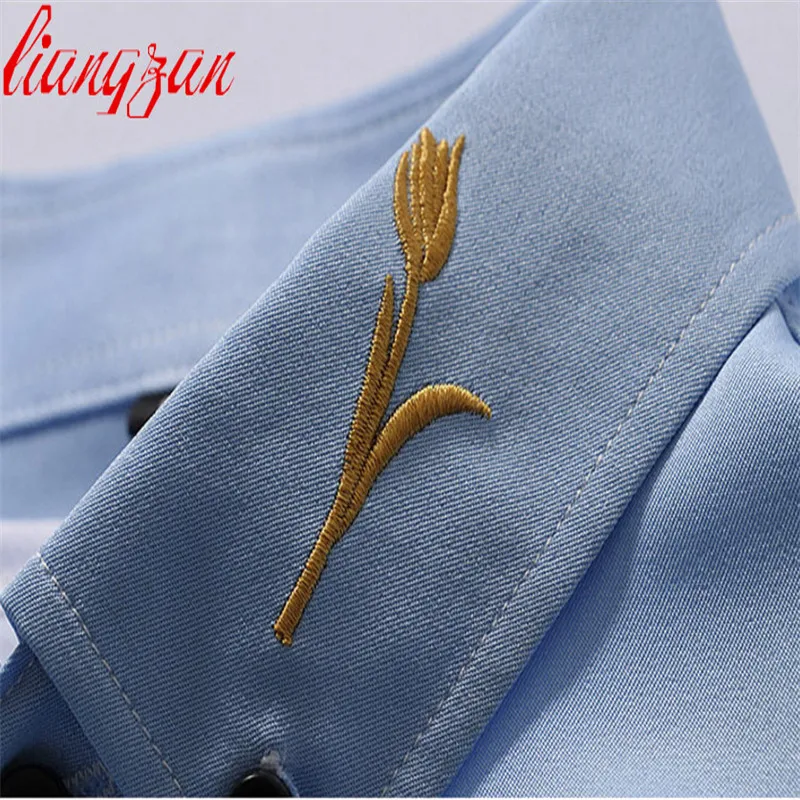 Мужские модельные рубашки новинка 2017 приталенные Летние повседневные брендовые