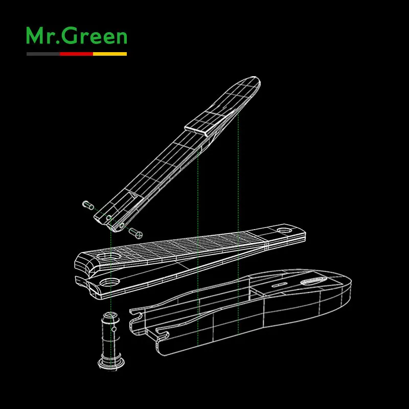 Маникюрный набор MR.GREEN машинка для стрижки ногтей из нержавеющей стали