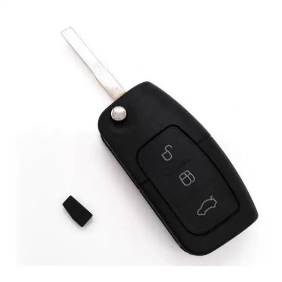 Ford Focus Mondeo C Max S Galaxy Fiesta 433MHZ 4D63 Chip Folding Flip Keyless Entry Remote Key Fob Case 3Buttons free shippi | Электроника