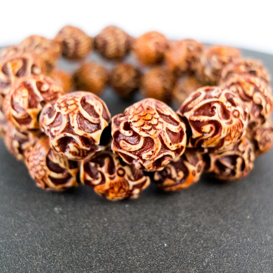 

Mem's браслет ограничитель материал из кости яка кость искусство винтажные браслеты для мужчин # GZ413