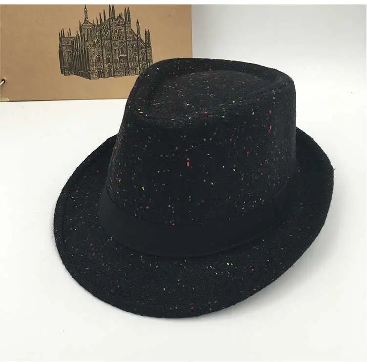 Шляпы и шляпка с узкими полями fedora головные уборы для мужчин и женщин мягкая фетровая шляпа для мужчин черная фетровая шляпа для женщин