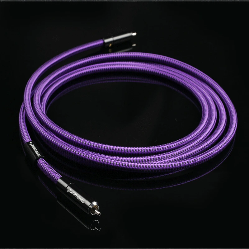 Медный цветной CC SUB MASA кабель для сабвуфера Соединительный шнур OFC Чистая медь Hifi