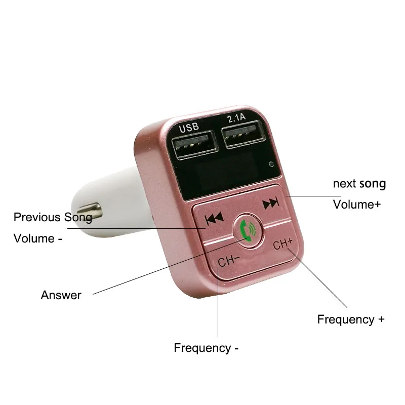 Стайлинга автомобилей Bluetooth fm-передатчик Hands Free Car Kit MP3 плеер TF флэш-музыка USB