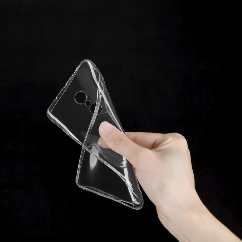Для Xiaomi RedMi Note 4 4X 6 Pro прозрачная Роскошная Силиконовая задняя крышка с волком для