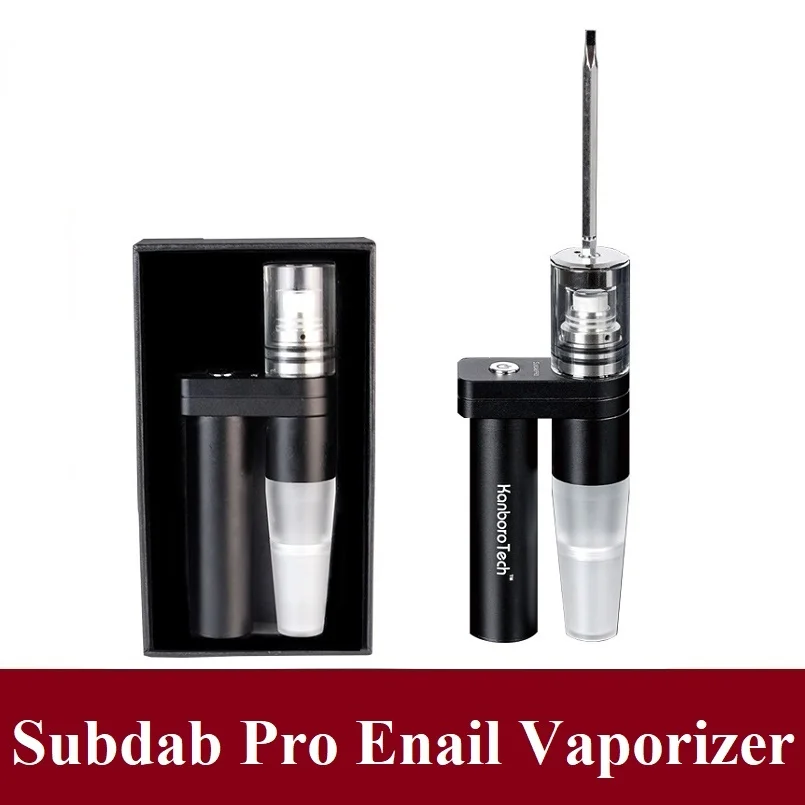 Subdab Pro электрическая буровая установка портативный восковой вапоризатор набор с керамическим гвоздем Магнитная крышка карбюратора работа для секлянная труба для воды Бонг