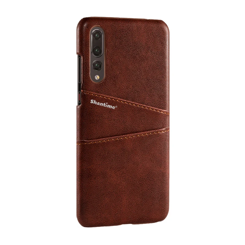 Роскошный чехол кошелек из искусственной кожи для Huawei P20 Pro Plus телефона визитных