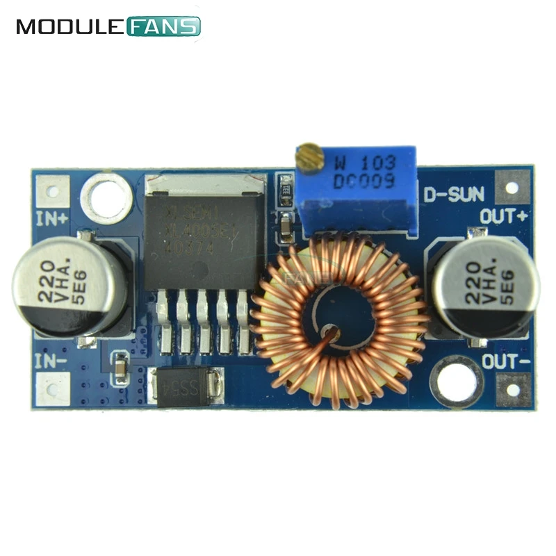 5A Max DC понижающий Регулируемый Модуль питания LED литиевое зарядное устройство Diy