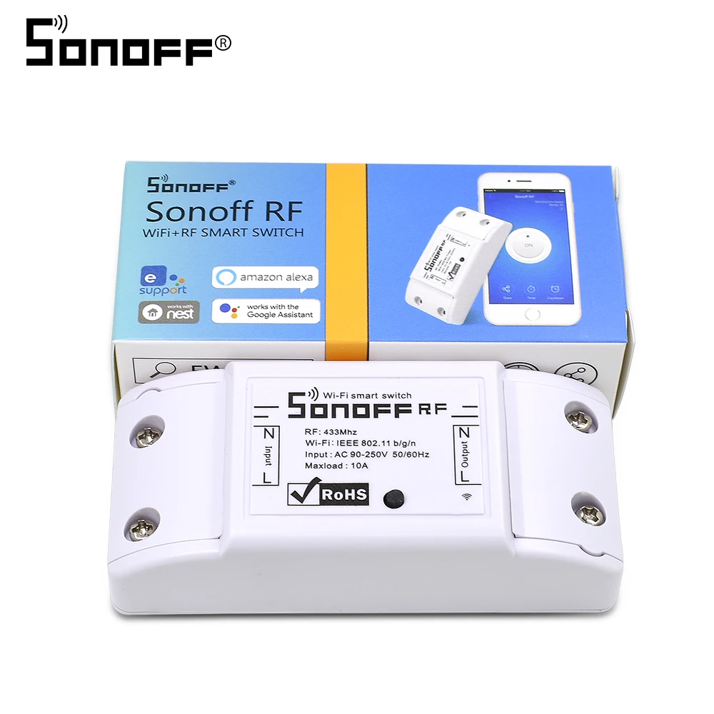 Itead SONOFF RF беспроводной Wi Fi переключатель универсальный для Модуль Автоматизации
