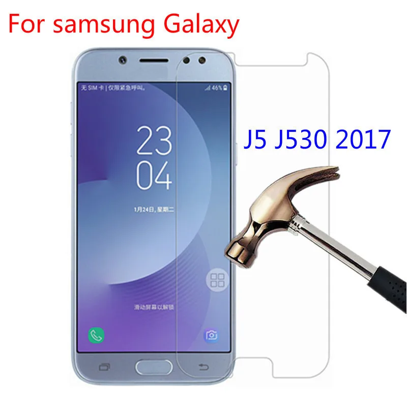 Закаленное стекло 2.5d для Samsung Galaxy J5 2017 европейская Защитная пленка 2.5D с