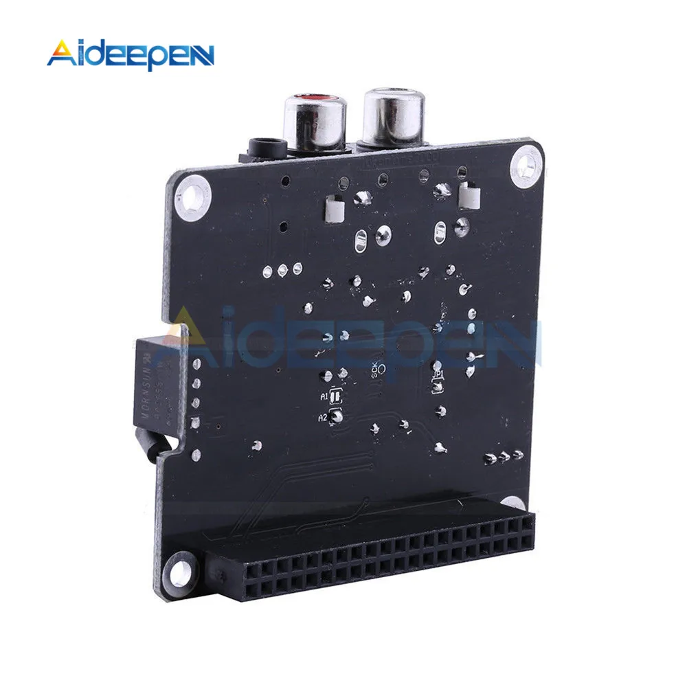 Модуль звуковой карты PCM5122 Hi Fi DAC I2S 384 кГц светодиодный индикатор для Raspberry Pi B + 2 Model