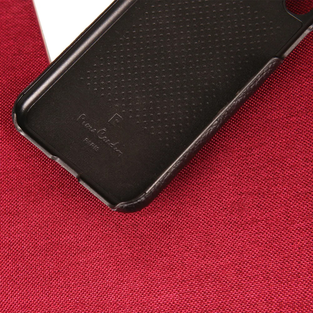 Pierre Cardin Роскошный ультра тонкий чехол из натуральной кожи для Apple iPhone XR/XS MAX чехол для телефона жесткий чехол
