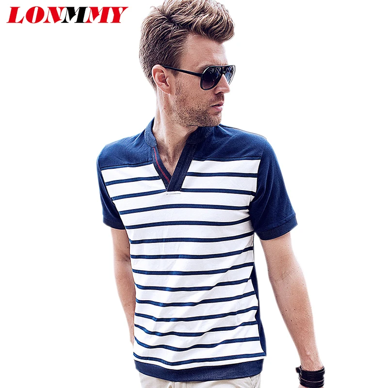 Футболка LONMMY 3XL мужская с коротким рукавом тенниска для фитнеса модная