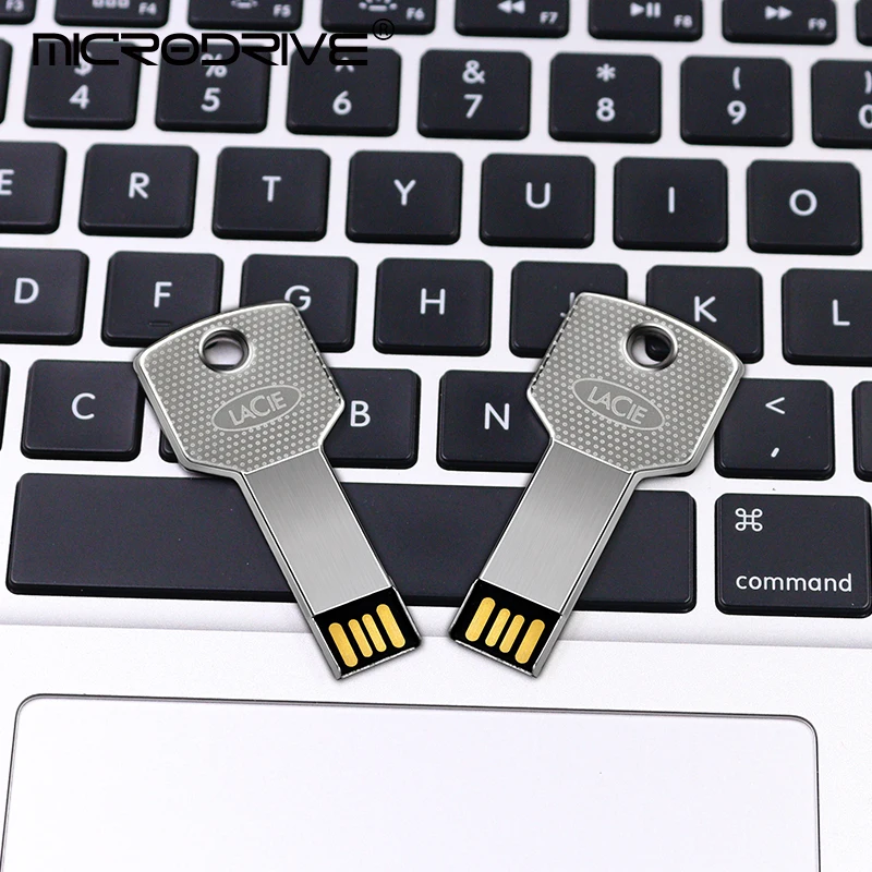 USB флеш накопитель в форме ключа брелок для ключей флешка 4 ГБ 8 16 32 64 2 0 карта