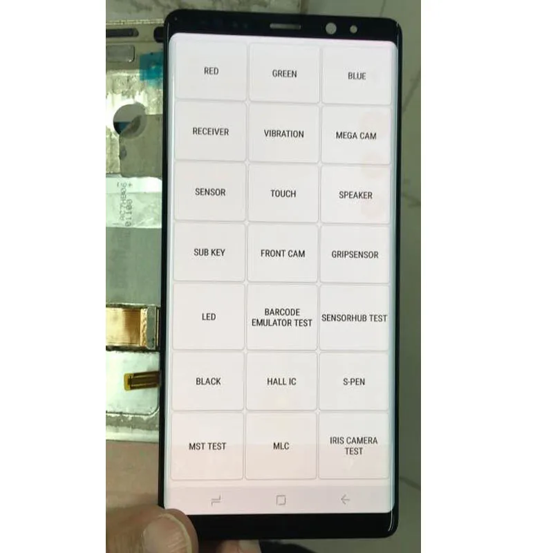 AMOLED NOTE8 LCD FOR Samsung Galaxy N950 N950F display touch screen with shadow Repair parts | Мобильные телефоны и