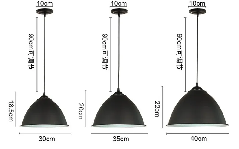Винтажная подвесная люстра промышленная лампа для майнинга ретро-светильник