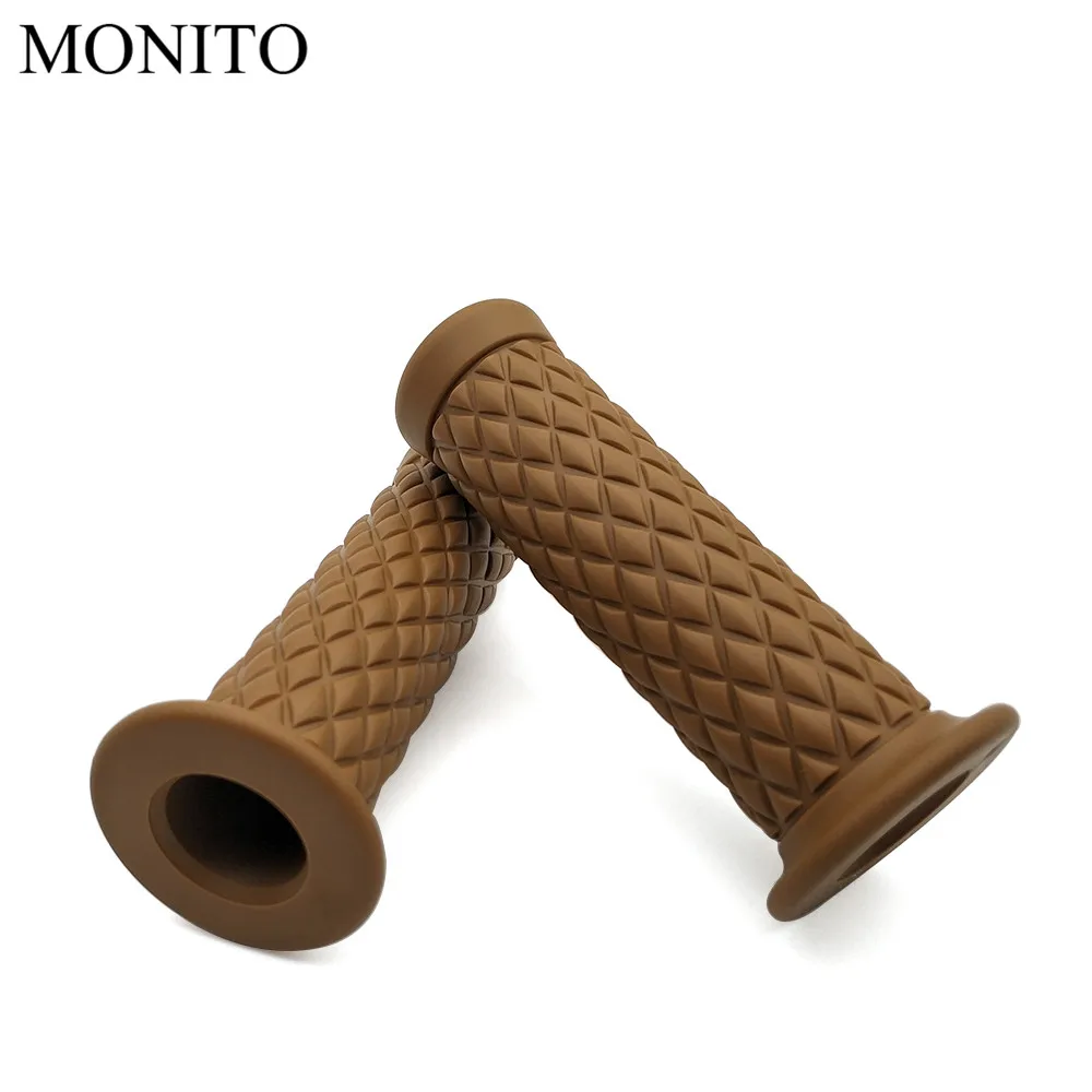 Винтажные резиновые наконечники Руля Мотоцикла 7/8 дюйма 22 мм для Honda CB 300F 500F CBR600RR