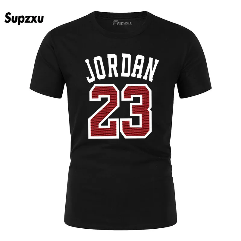 Новая брендовая одежда Jordan 23 Мужская футболка Swag футболка Хлопковая мужская футболка с принтом Homme Фитнес Camisetas хип-хоп Футболка