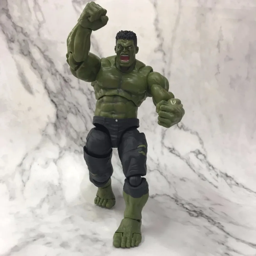 Фигурка 20 см SHF Infinity War Халк ПВХ фигурка Коллекционные Подарочные модельные