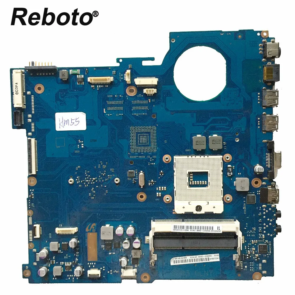 Reboto для Samsung NP-RV511 RV511 Материнская плата ноутбука ba41-01432a ba92-07699a ba92-07699b HM55 плата тестирование Быстрая