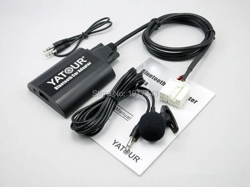 Автомобильный bluetooth-адаптер Yatour, цифровой музыкальный cd-чейнджер(2,4 соединительный кабель) для Honda Accord Civic, FR-V, легенда, джаз, Acura
