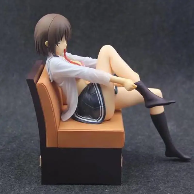 Фигурка героя Saenai Heroine No Sodatekata Katou Megumi из японского аниме ПВХ Коллекционная модель