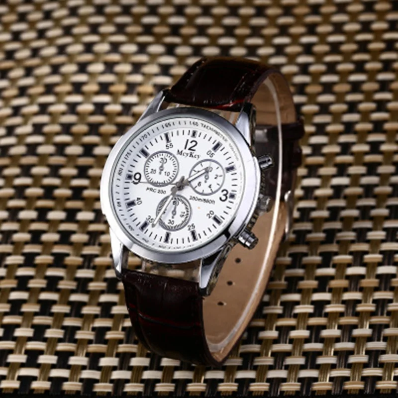 Zegarki Meskie 2018 New men's Watch Fashion Business Quartz Watches Casual Simple Leather Men's Wristwatches Reloj Hombre Hot |