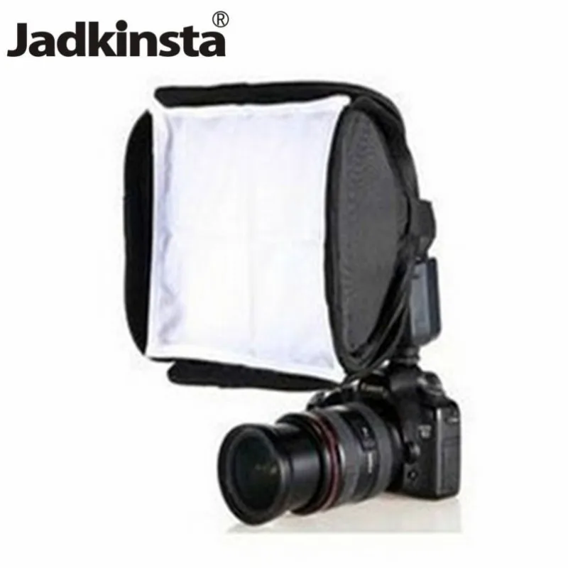 Рассеиватель для вспышки камеры 23x23 см портативный мини софтбокс с сумкой Canon Flash