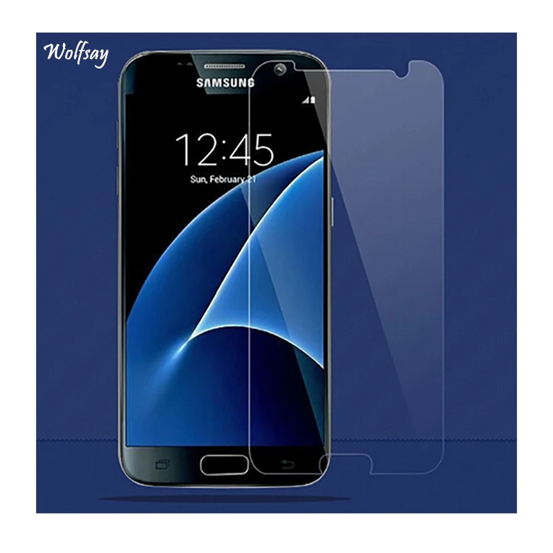 2 шт. защитное закаленное стекло для Samsung Galaxy S7|screen protector|tempered glass for samsungprotector screen |