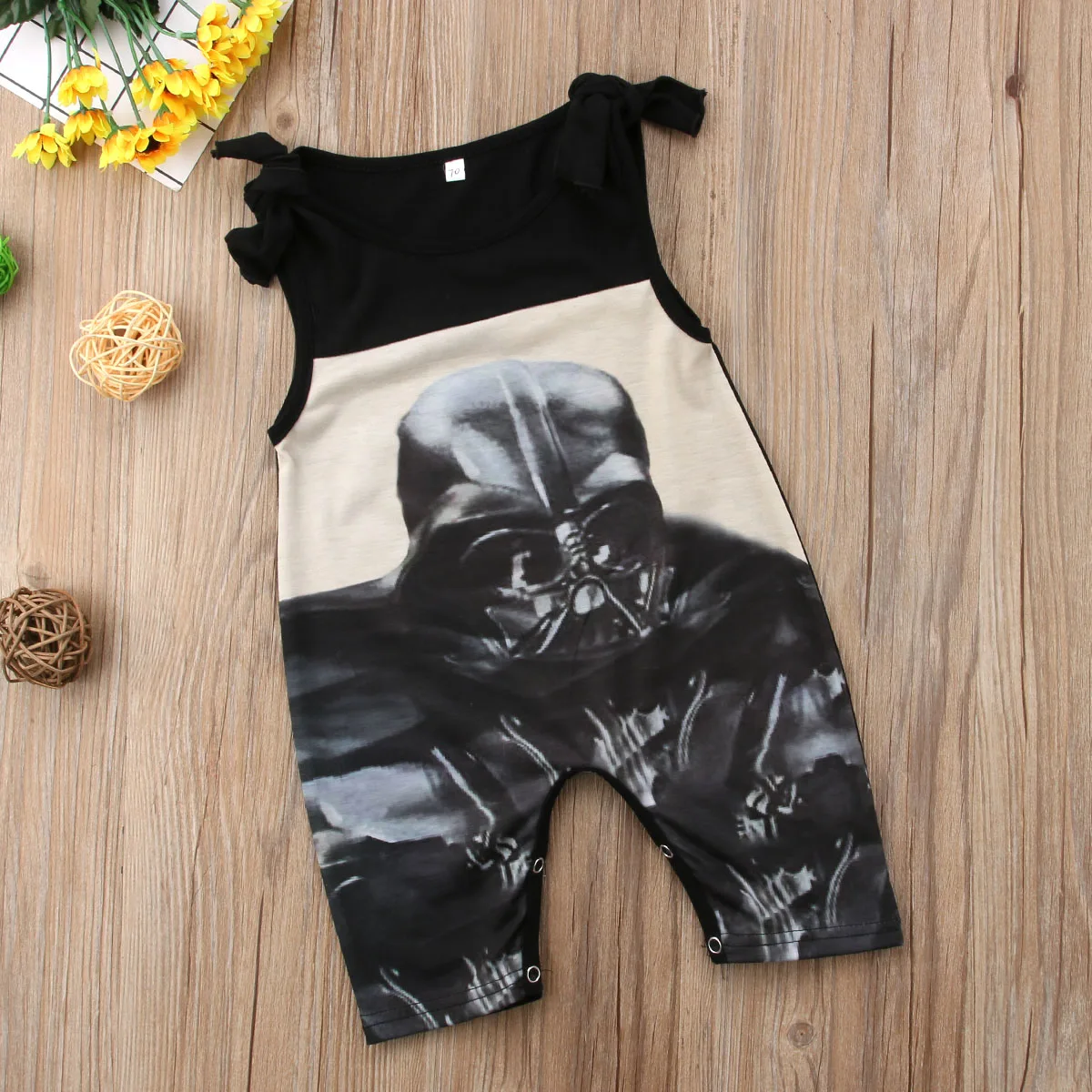 2018 new fashion summer Newborn Kid Baby Girl Boy Cartoon Jumpsuit Playsuit Clothes Outfits 0-18M sleeveless stylish wild CH | Мать и