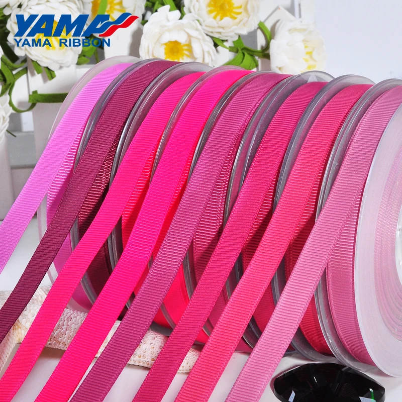 Корсажная лента YAMA 6 9 13 16 19 22 мм 100 ярдов/партия красная розовая оптовая продажа